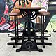 Bar table with DIESEL mechanism and 4 chairs, Tables, Yaroslavl,  Фото №1