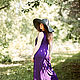Knitted dress from kulirka ' Violet'. Dresses. Olga Lado. My Livemaster. Фото №5
