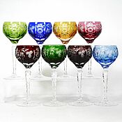 Винтаж handmade. Livemaster - original item Glasses wine Germany crystal Nachtmann nachtmann grapes. Handmade.