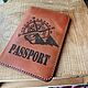 Order Passport cover,, Traveller,,. Gothicleather. Livemaster. . Cover Фото №3
