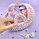 knitted baby carrier for dolls, Play sets, Moscow,  Фото №1
