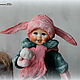 Cotton Christmas Tree toy Darling(Sold). Interior doll. Goog attik Laura 9437. My Livemaster. Фото №5