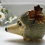 Для дома и интерьера handmade. Livemaster - original item Little porcelain hedgehog. Handmade.
