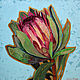Oil painting large. Proteus Flower. Interior, Pictures, Moscow,  Фото №1