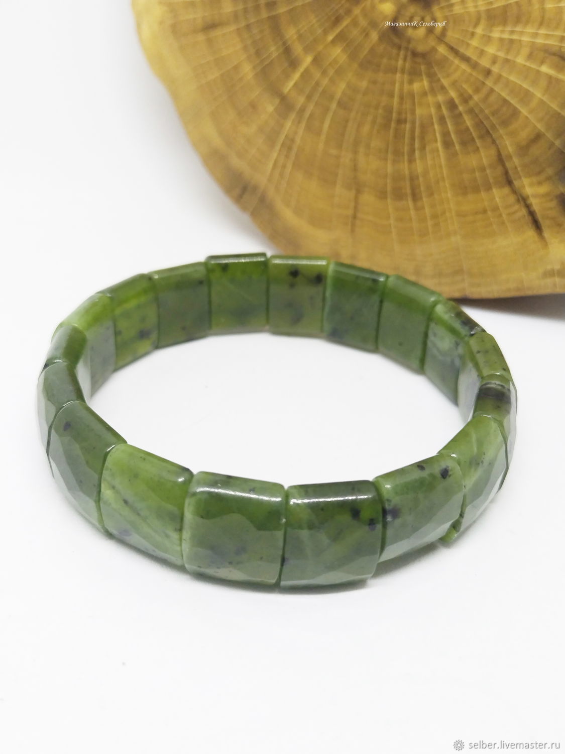 Jade Sage Bracelet, Bead bracelet, Gatchina,  Фото №1