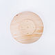 Wooden plate deep cedar wood (19 cm) T81. Plates. ART OF SIBERIA. My Livemaster. Фото №4
