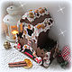 "Merry Christmas". Чайный домик с конфетницей, Кукольные домики, Москва,  Фото №1
