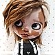 Кукла Блайз Витилиго Иззи. Кукла Кастом. Kateika Dolls. Ярмарка Мастеров.  Фото №5