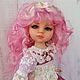 OOAK Paola Reina Marshmallow doll, raspberry-creamy cloud, Custom, St. Petersburg,  Фото №1