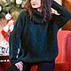 Oversize sweater with lurex Merino wool New year Mood, Sweaters, Khimki,  Фото №1