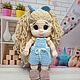  Куколка, плюшевая кукла. Амигуруми куклы и игрушки. Toys-by-panda. Ярмарка Мастеров.  Фото №10