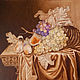 Pintura al óleo Bodegón con frutas. Pictures. Buenas pinturas de Irina Belozerova. Ярмарка Мастеров.  Фото №6