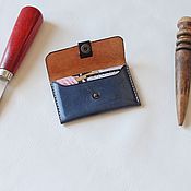 Сумки и аксессуары handmade. Livemaster - original item Purse (mini-purse) purse Blue.. Handmade.