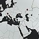 Mapa del mundo mapa del mundo decoración de la pared blanco 130h78. World maps. mybestbox (Mybestbox). Ярмарка Мастеров.  Фото №4