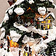 Винтаж: Thomas Kinkade,Томас Кинкейд Новогодняя елка. Игрушки винтажные. Ваши 'Винтажные штучки'. Ярмарка Мастеров.  Фото №5