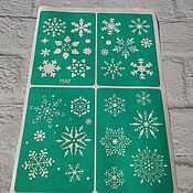 Материалы для творчества handmade. Livemaster - original item 7557 adhesive-based Stencil reusable. Handmade.
