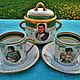 Заказать Винтаж: Старинная сахарница Napoleon фарфор марки Porcelaine de Luxe Фр. Антиквариат и винтаж из Франции. Ярмарка Мастеров. . Кухонная утварь винтажная Фото №3
