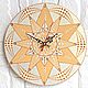 Wall clock Mandala sun, Watch, Akhtyrsky,  Фото №1