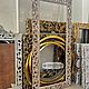 Зеркало в резной раме «Афродита» 200х93 см. Зеркала. Zerkala.market. Интернет-магазин Ярмарка Мастеров.  Фото №2