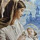 Дева Мария с младенцем. Картины. Уютный домик. Ярмарка Мастеров.  Фото №4