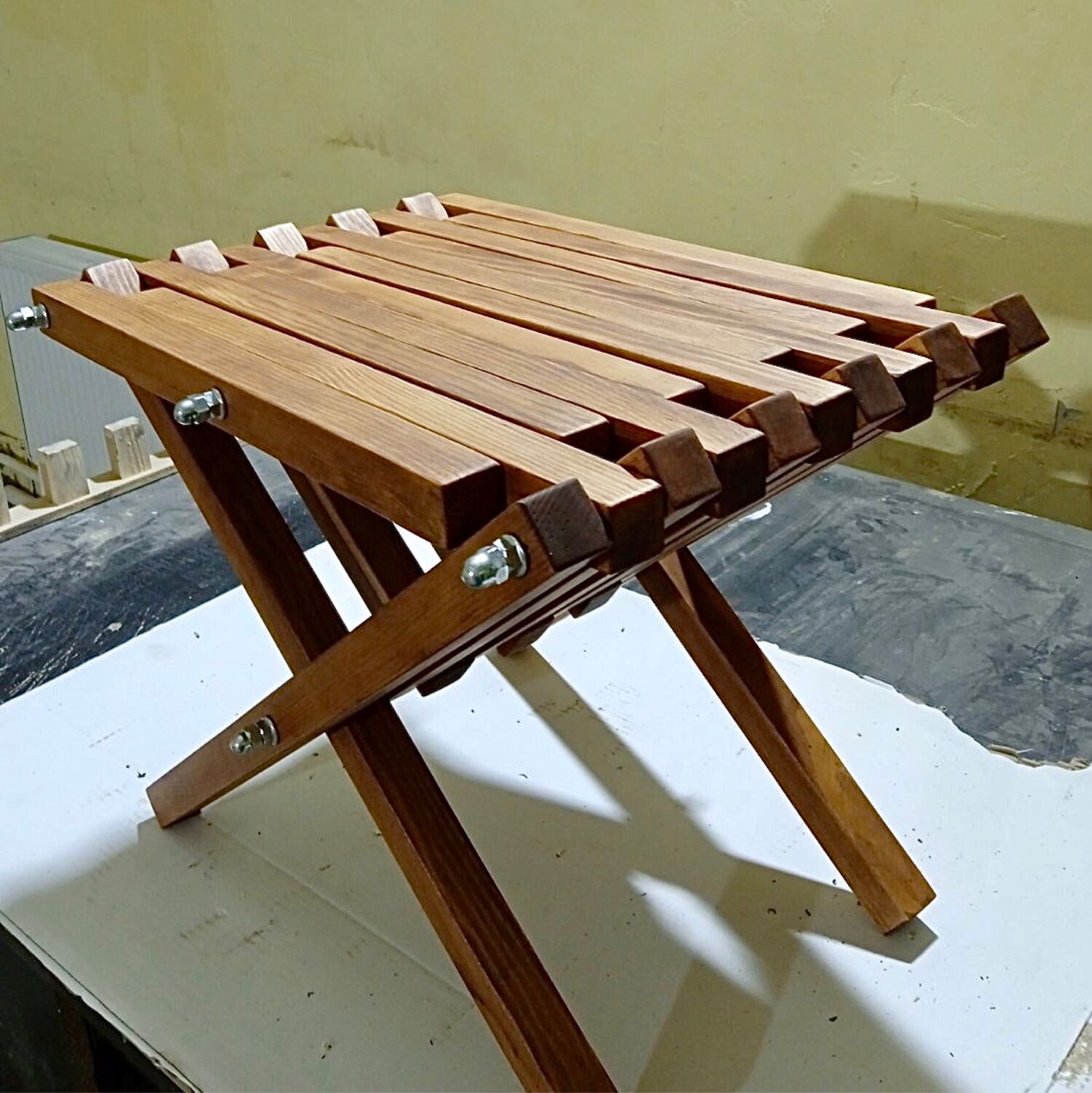 стул из реек складной деревянный своими руками