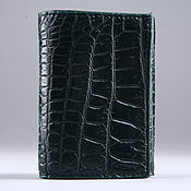 Сумки и аксессуары handmade. Livemaster - original item Genuine Crocodile Leather Wallet IMA0083VG45. Handmade.