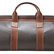 Leather bag 'Charlie' (brown). Travel bag. Russian leather Guild. Online shopping on My Livemaster.  Фото №2