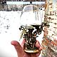 Cognac glass 'Castle of the serpent Gorynych'. Wine Glasses. Мастерская Русич - Подарки для мужчин! (bestklinok52) (bestklinok52). My Livemaster. Фото №6