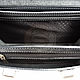 Leather briefcase 'French' black. Brief case. Russian leather Guild. My Livemaster. Фото №4
