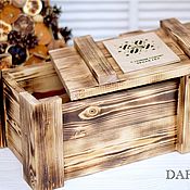 Сувениры и подарки handmade. Livemaster - original item Wooden Loft Box for New Year Gift Corporate Packaging. Handmade.