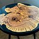 Заказать Журнальный столик из дерева  и эпоксидной смолы. Wood apple decor. Ярмарка Мастеров. . Столы Фото №3