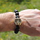 Viking bracelet - Odin. Bead bracelet. Mint Tiger (MintTiger). Online shopping on My Livemaster.  Фото №2