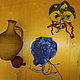 Order Knitted brooch 'Turquoise' Boho brooch. asmik (asmik). Livemaster. . Brooches Фото №3