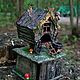 Tea house with a box of 'Hut of Baba Yaga'. Houses. Fantasy for home. My Livemaster. Фото №5