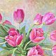Oil painting ' Bouquet of tulips». Pictures. Fine Art for Joy. My Livemaster. Фото №4