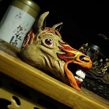 Фен-шуй и эзотерика ручной работы. Ярмарка Мастеров - ручная работа Божество «丙午(Бин У) - Огненный Конь!». Handmade.
