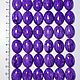 Charoit (cabochons 20/15 mm) border of the Chara River and the Tokko River, Yakutia, Cabochons, St. Petersburg,  Фото №1