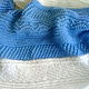Order Bacchus knitting. linen&cotton. Livemaster. . Shawls1 Фото №3