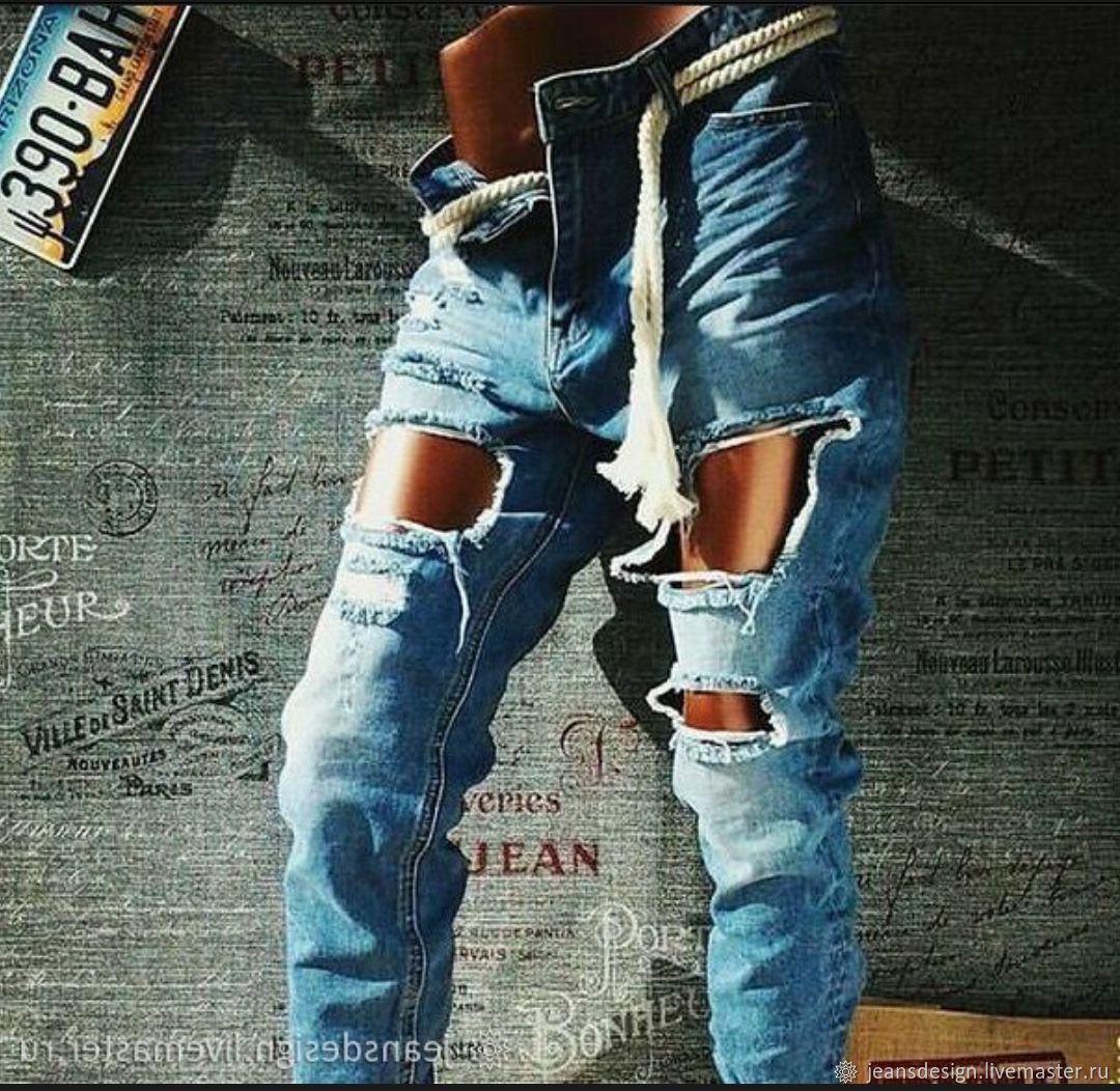 Дизайнерские джинсы