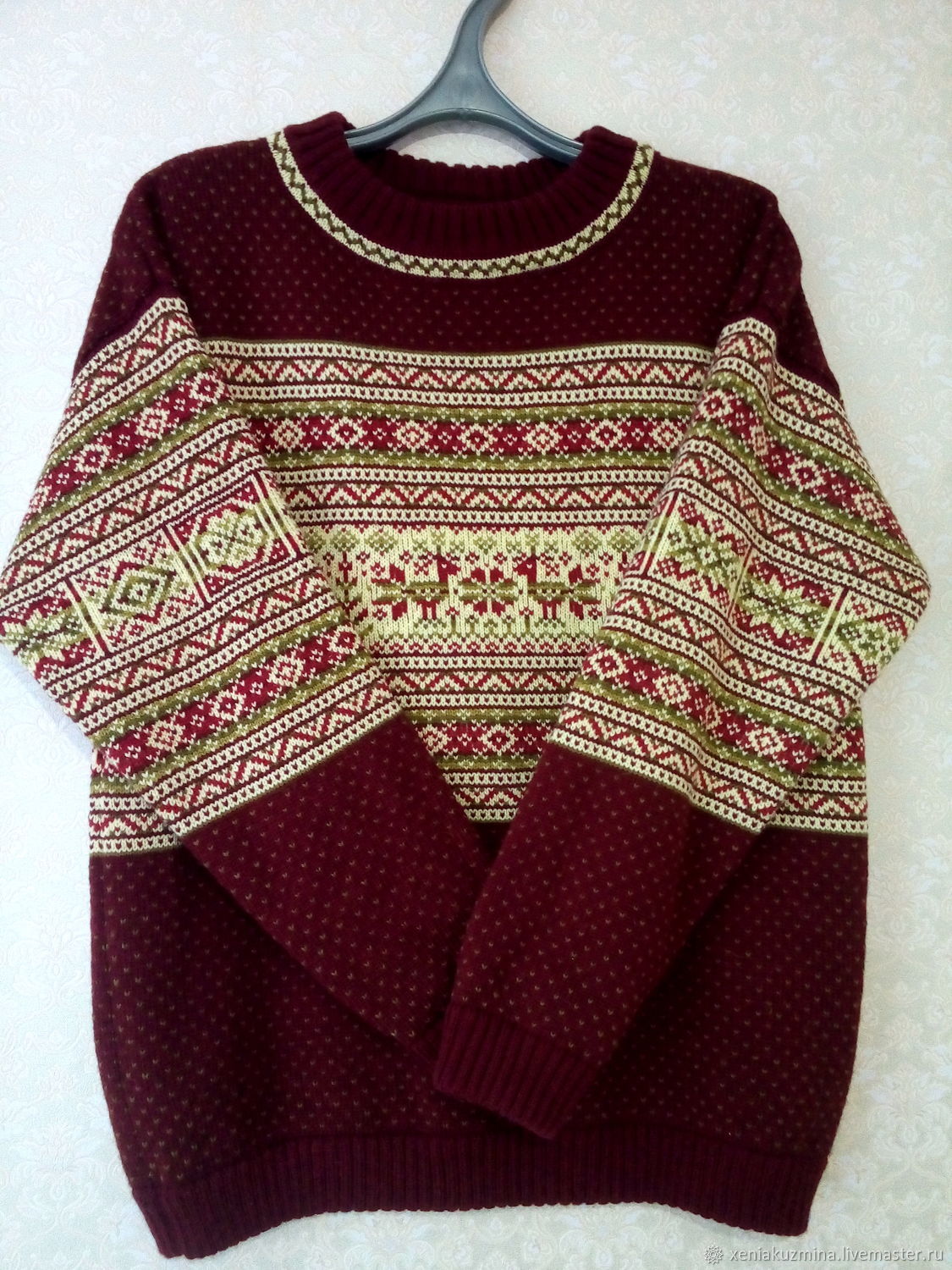 Жаккардовые свитера