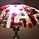 Лампа с плафоном из стекла фьюзинг, Абажуры и плафоны, Москва,  Фото №1