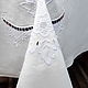 Linen tablecloth 250/140, 220/140 with embroidery surface and earring. Tablecloths. flax&lace. My Livemaster. Фото №4