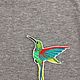Hot-glue stripe ' green Hummingbird'. Patches. nadya-look (Nadya-Look). Online shopping on My Livemaster.  Фото №2