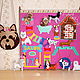 'Dogs` - patterns for toys from felt. Dog patterns from felt. Oksana Rozhkova.
