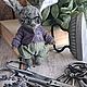 Зайчик в стиле Тедди. Мишки Тедди. Елена. Ярмарка Мастеров.  Фото №4