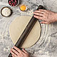 Rolling pin for thin dough small made of dark ash. Rolling pins. Foxwoodrus. My Livemaster. Фото №4