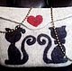 Bag lovers seals 'love' 2. Classic Bag. Woolmuse Studio. Online shopping on My Livemaster.  Фото №2