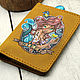  Ariel the Mermaid. Passport cover. SUNGAZER leather products. My Livemaster. Фото №5