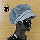 Designer women's cap from ecomech. Five colors, Caps1, Ekaterinburg,  Фото №1