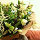 Букет из Хелеборусов.Весенние цветы Первоцветы в подарок. Букеты. DARK FLORIST Флористика Декор ЦВЕТЫ. Интернет-магазин Ярмарка Мастеров.  Фото №2